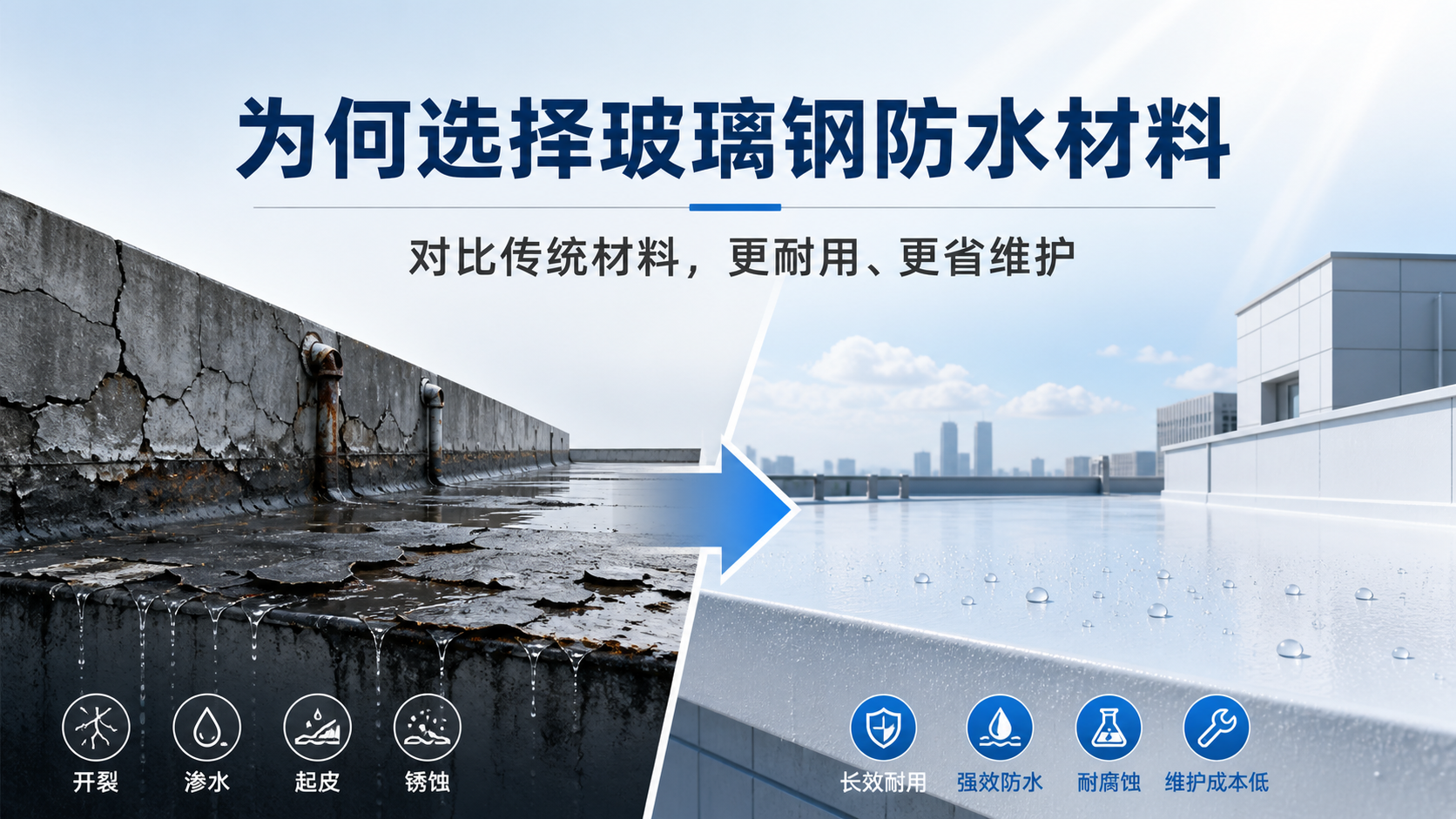 在西双版纳，为何选择玻璃钢防水材料而非传统材料