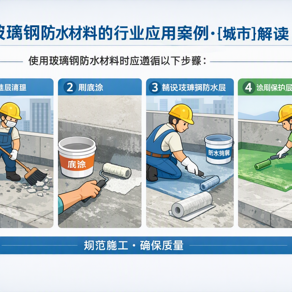 玻璃钢防水材料的行业应用案例，西双版纳解读