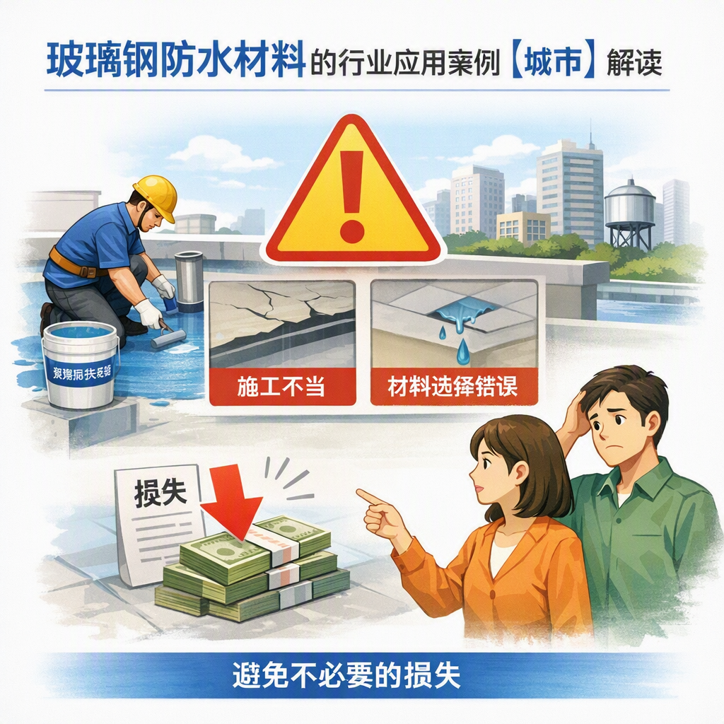 玻璃钢防水材料的行业应用案例，西双版纳解读