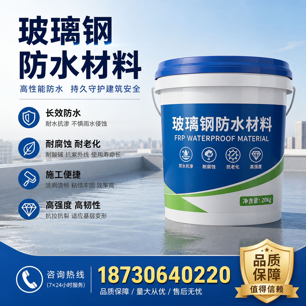 专家解析：玻璃钢防水材料的市场前景分析在 西双版纳