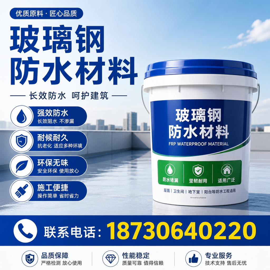 从零开始了解玻璃钢防水材料,西双版纳 入门指南